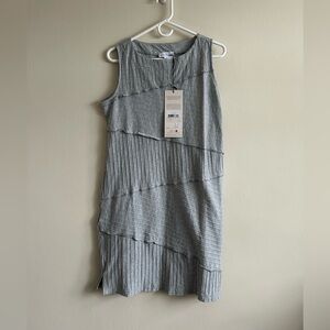 Neon Buddha Grey Sleeveless Dress Size Small